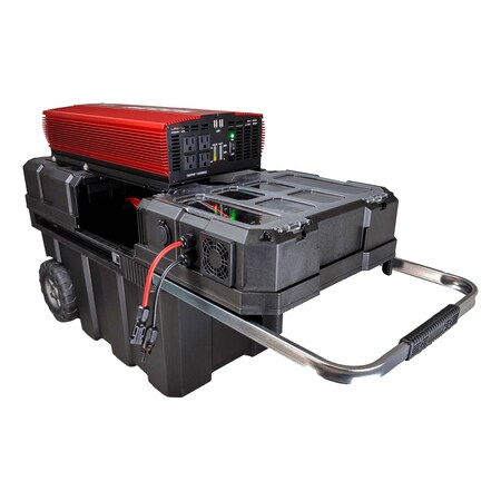 Cutting Edge Power 5000W Solar Generator, Portable Solar Battery Box w Inverter, USB, 12V, Home Backup Solar Generator 701575489282